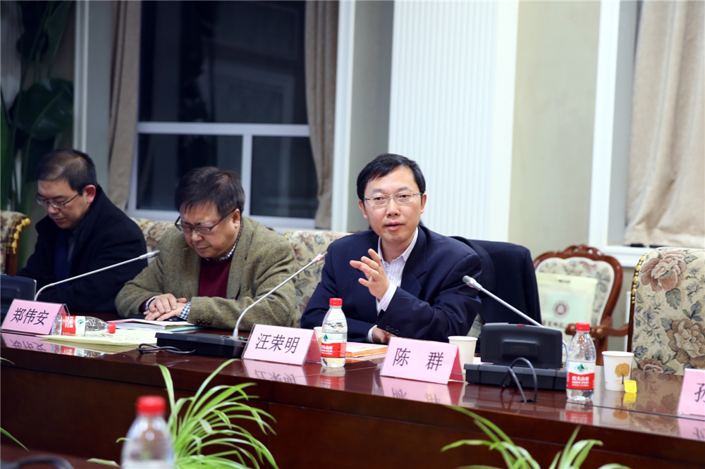 汪荣明副校长讲话